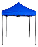 Carpa Toldo Plegable 2x2 Reforzado Impermeable 600d + Bolsa Color Azul