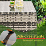 Sala Para Exterior Jardin Patio Terraza 3 Pzs + Cojines