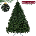 Arbol Navidad Pino 2.10m Artificial 1580 Ramas Verde Grande