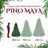 Arbol Pino Navidad Navideño 1.60 M Pachon Frondoso Jardimex