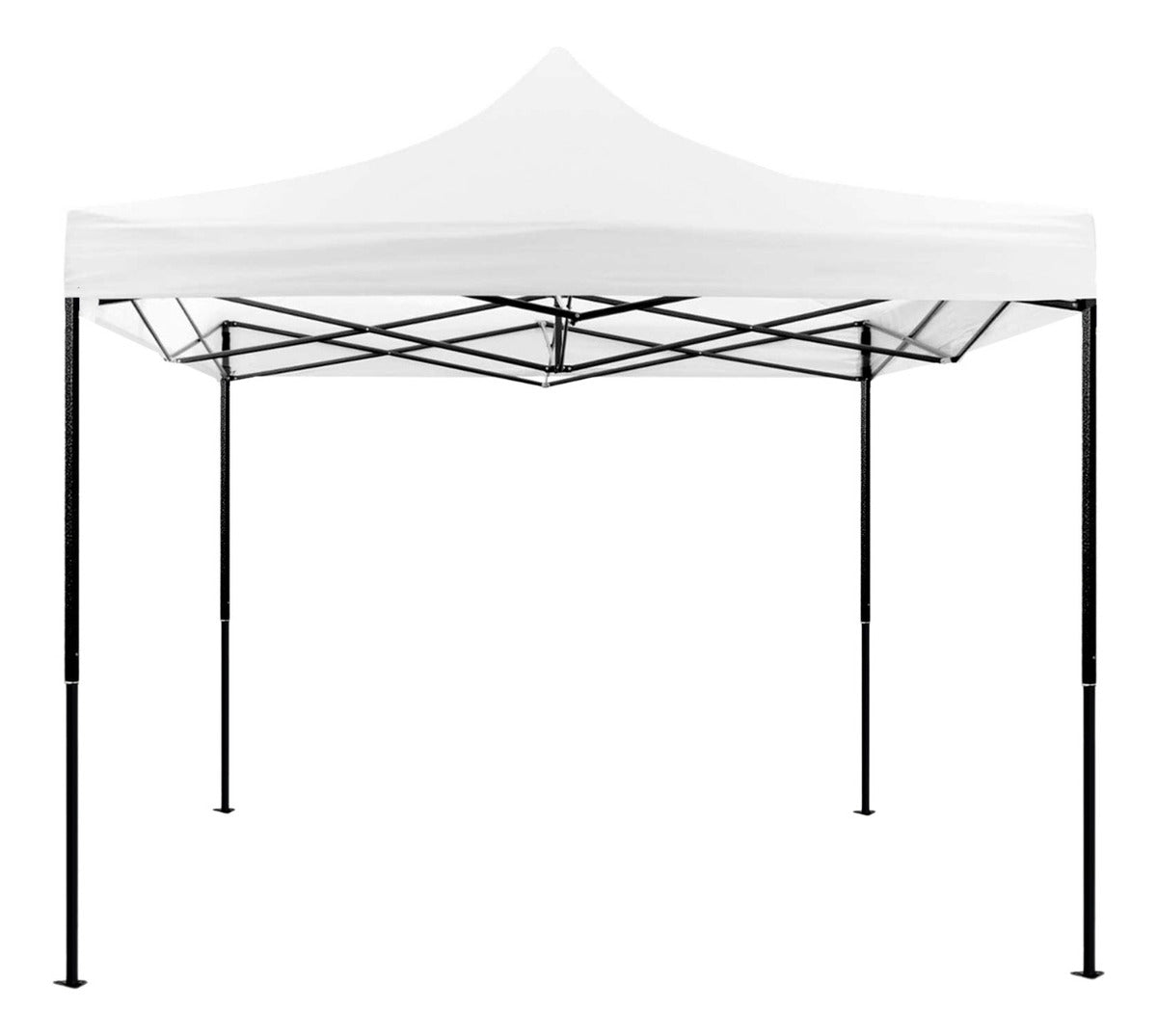 Carpa Toldo 3x3 Reforzado Plegable Impermeable Jardín Carpa Blanca ...