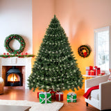 Arbol Navidad Pino 2.10m Artificial 1580 Ramas Verde Grande