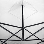 Carpa Toldo Plegable 2x2 Reforzado Impermeable 600d + Bolsa Color Blanco