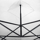 Carpa Toldo Plegable 2x2 Reforzado Impermeable 600d + Bolsa Color Blanco