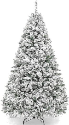 Arbol Navidad Artificial Nevado 1.90 M Follaje Jardimex Pino