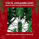 Arbol Navidad Artificial 1.90 M Verde Pino Jardimex Frondoso