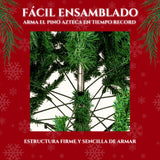 Arbol Navidad Pino Jardimex 160 Cm Follaje Pachon Frondoso