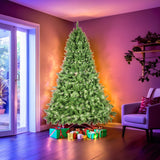 Arbol Navidad Pino Artificial Pachon Frondoso Verde 210cm